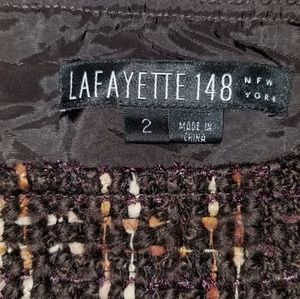Lafayette 148 New York Dark Brown skirt